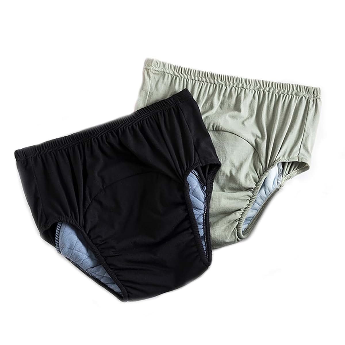BabyOneStop Adult Reusable Cotton Cloth Diapers, 2 Pack