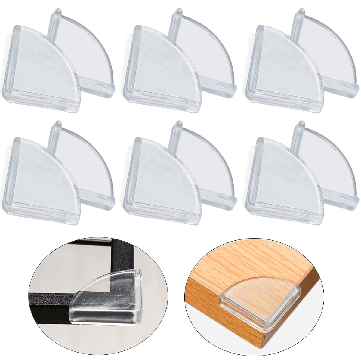 Aggert Corner Protector 8-Piece Set For Furniture Edges (photo 4)