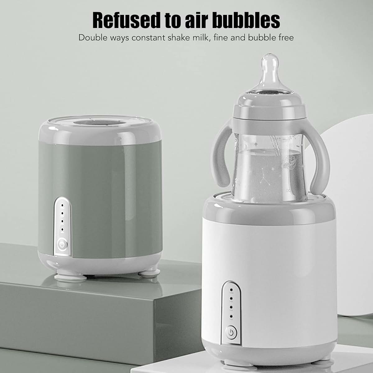 Kufoo Automatic Portable Travel Baby Bottle Mixer in Grass Green (photo 3)
