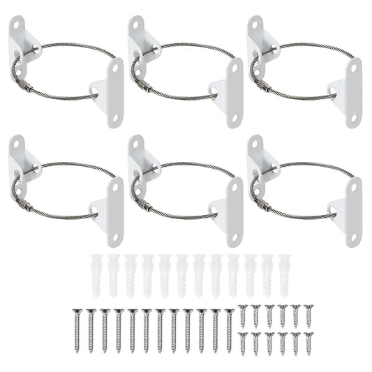 Meccanixity Furniture Anchors - Stainless Steel Wall Securing Straps