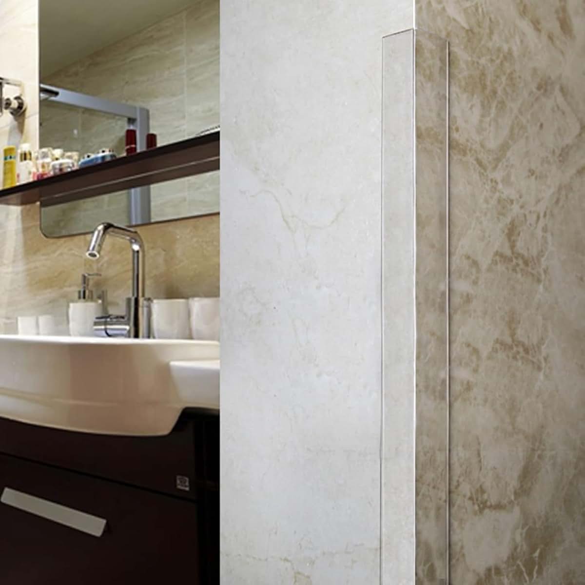 Clear Self-Adhesive Corner Guard Trim Strip for Wall Protection