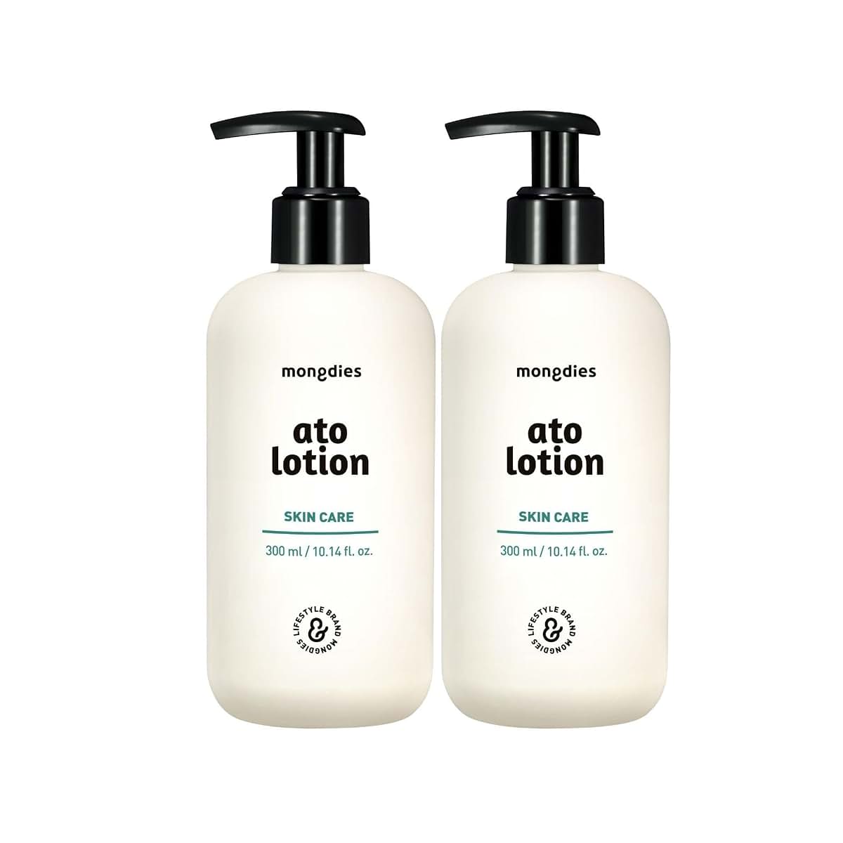 Mongdies Baby Ato Lotion Vegan Daily Moisturizer 2 Pack