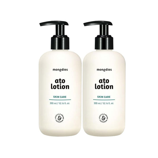 Mongdies Baby Ato Lotion Vegan Daily Moisturizer 2 Pack