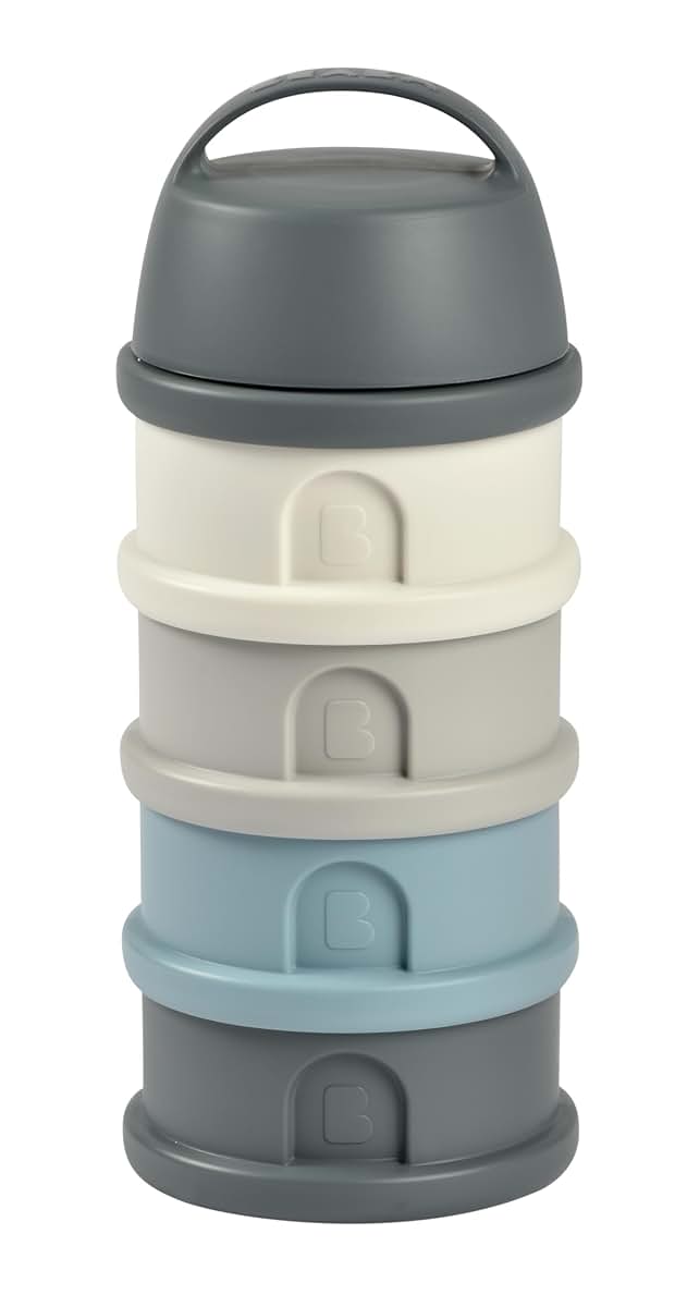 Béaba BEABA Formula and Snack Container, Baby Formula Dispenser, Toddler Baby Snack Storage Container, Holds up to 11