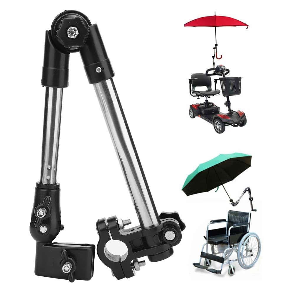 01 Wheelchair Umbrella Clamp, Simple Wheelchair Umbrella Holder Special for