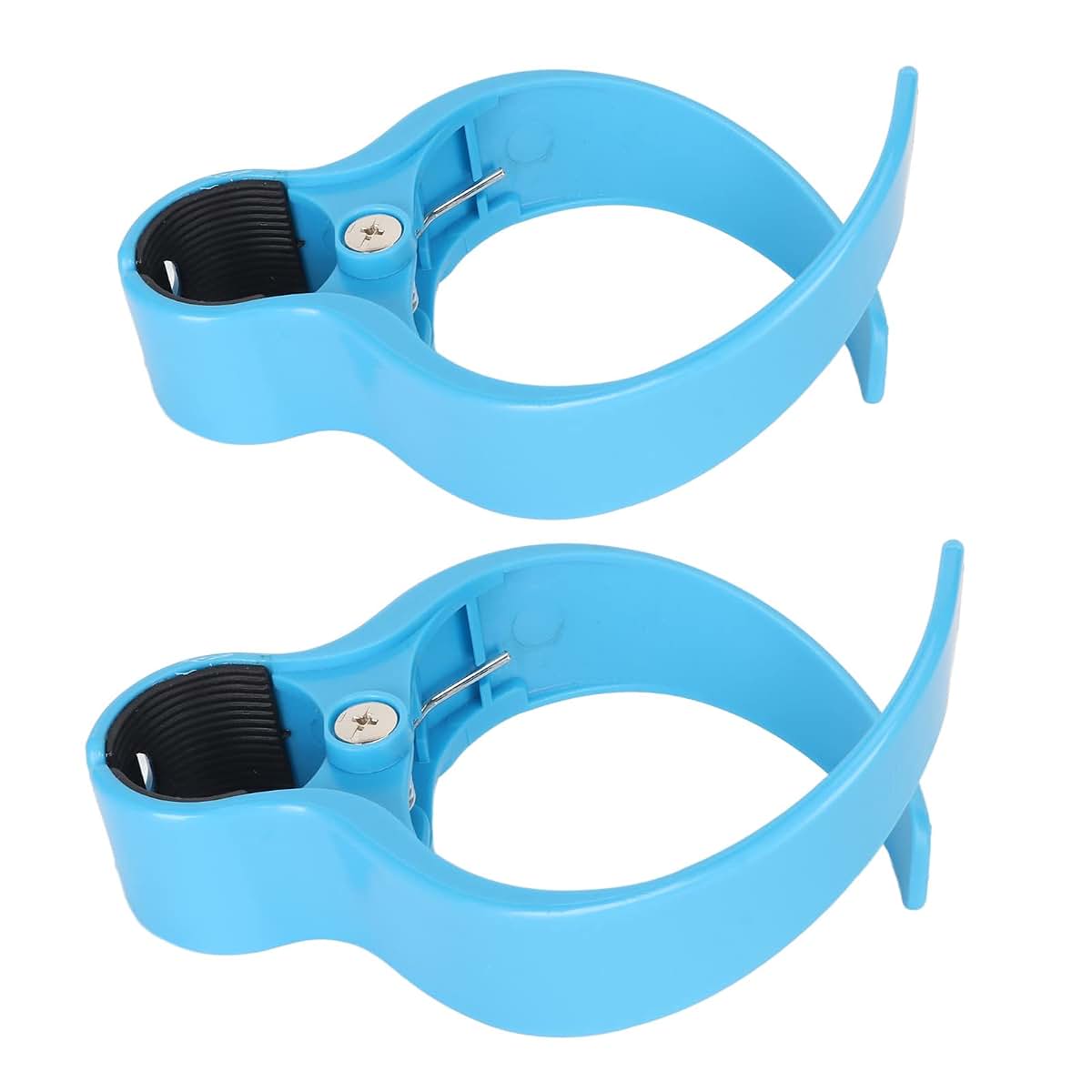 Miskall 2-Piece Blue Stroller And Bike Cup Holder For 12oz Drinks