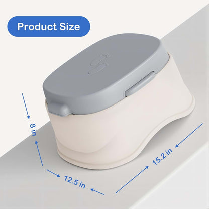 SRGAFIX 3-in-1 Potty Training Toilet with Removable Trainer Seat and Step Stool