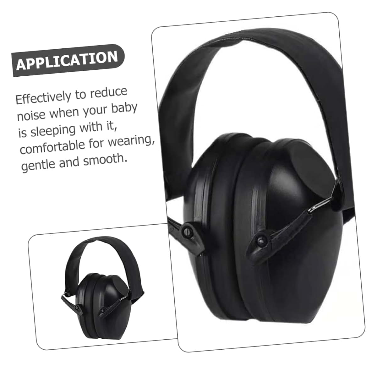 Noise Cancelling Earmuffs for Hearing Protection Soft Ear Cover