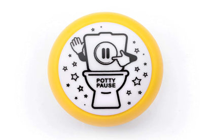 Potty Pause Push-Button Light - Yellow Potty Training Aid