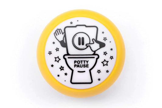 Potty Pause Push-Button Light - Yellow Potty Training Aid