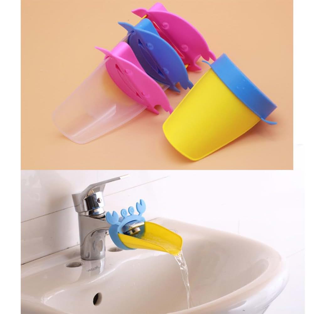 Magik 4 Pack Faucet Extender Crab Sink Handle Extender For Babies Kids Toddlers