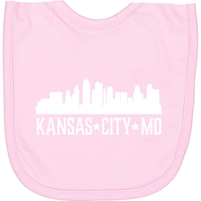 Inktastic Kansas City Missouri Skyline Newborn Bib