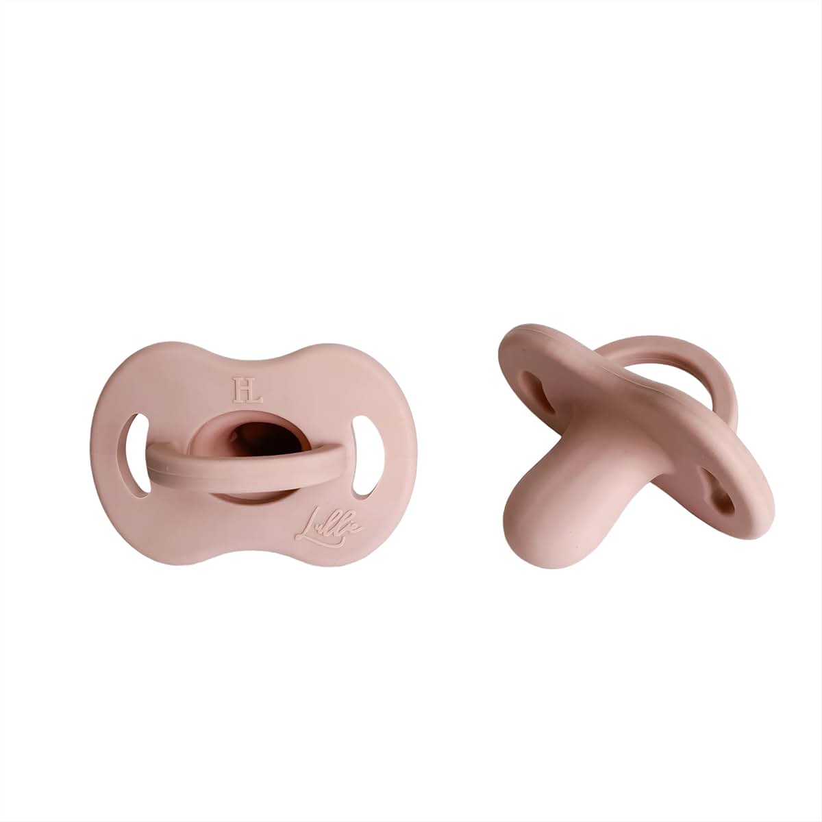 Huney Love The Lullie Pacifier 3-24 Months Dusty Rose