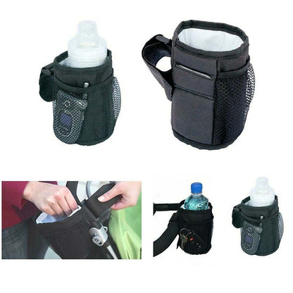 Magik Stroller Bottle Holder With Mesh Storage Pockets (photo 3)