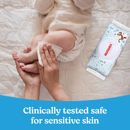 Huggies Natural Care Cucumber Aloe Vitamin E Baby Wipes