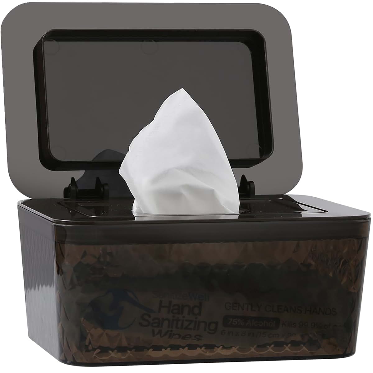 Wipes Dispenser Holder - Large Capacity Moist Wipes Container