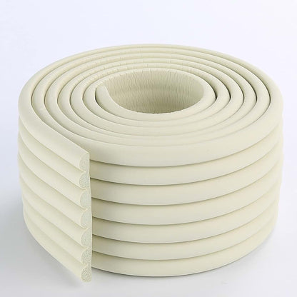 AGGERT Furniture Corner Foam Protection Strip - 2 Pack White