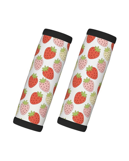 Feodoxo Luggage Handle Wraps Grips - Strawberry Pattern for Multi-Purpose Use