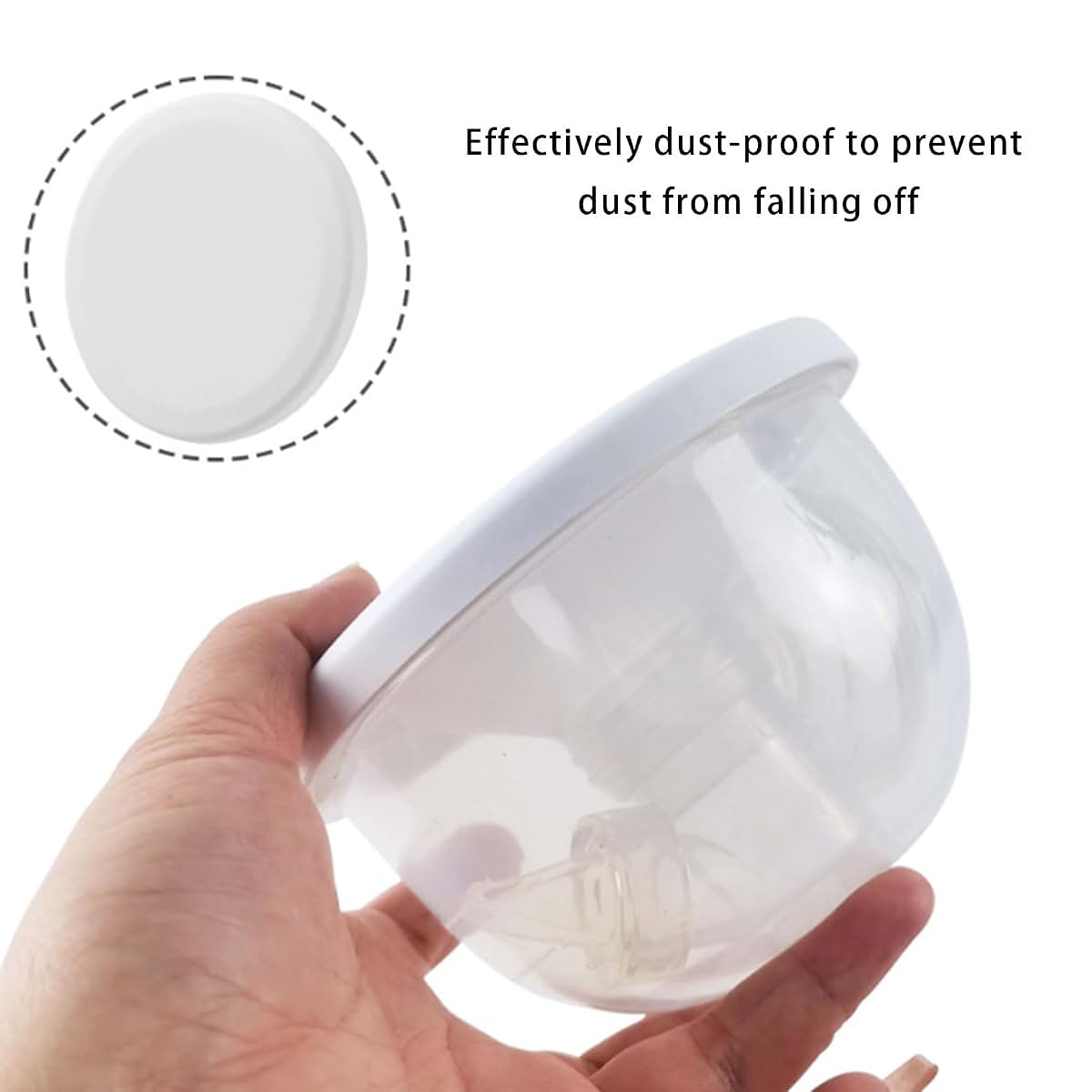 Baimoqi Breast Pump Dust Cover For S12 Wearable Pump (photo 2)