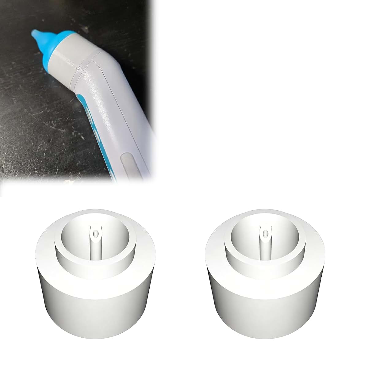 Novarellian Replacement Adapter for Frida Baby Electric NoseFrida, 2 Pack