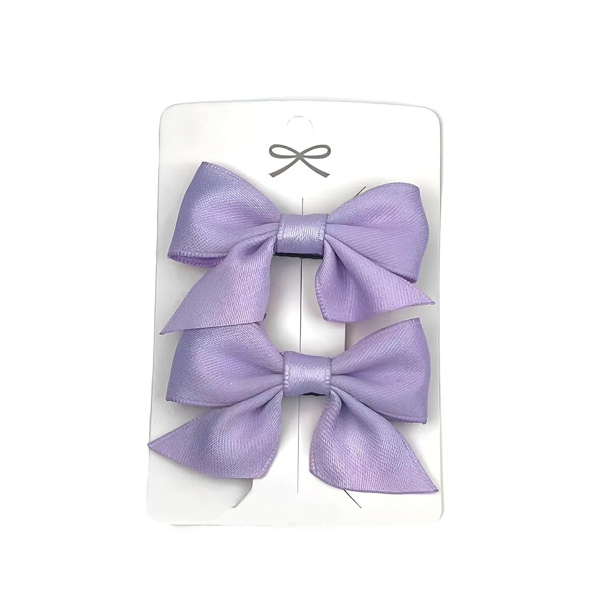 Sevenhead Purple Bow Hair Clips 1 Pair