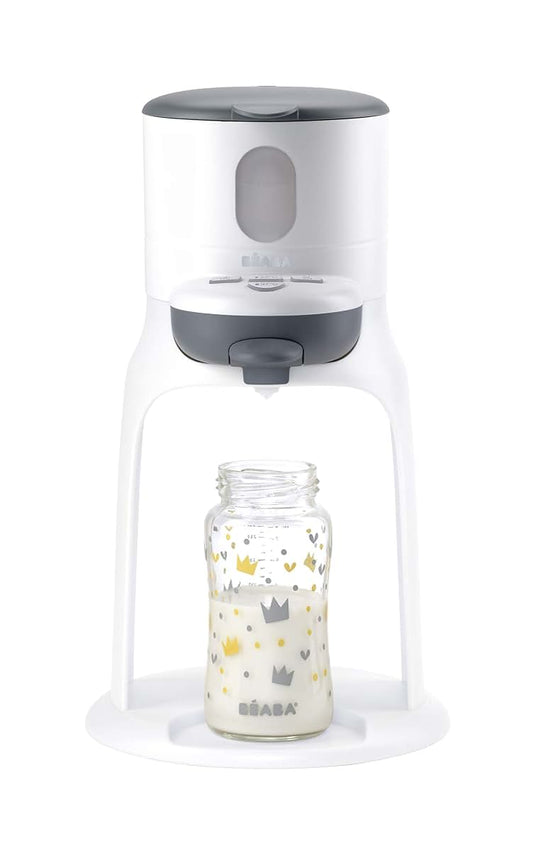 Béaba BEABA Bib'Expresso Fast Water Warmer, Formula Maker Preps Bottle in 30 Secs, Quickly Dispenses Warm Water for
