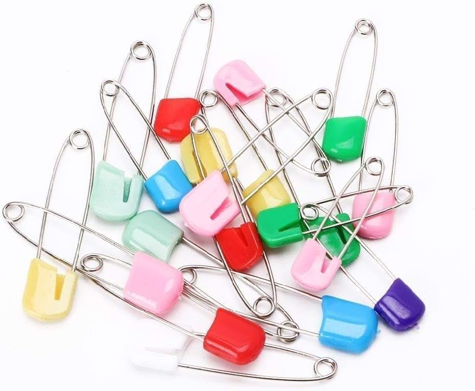 Cloth Nappy Pins | Safety Locking Diaper Fasteners