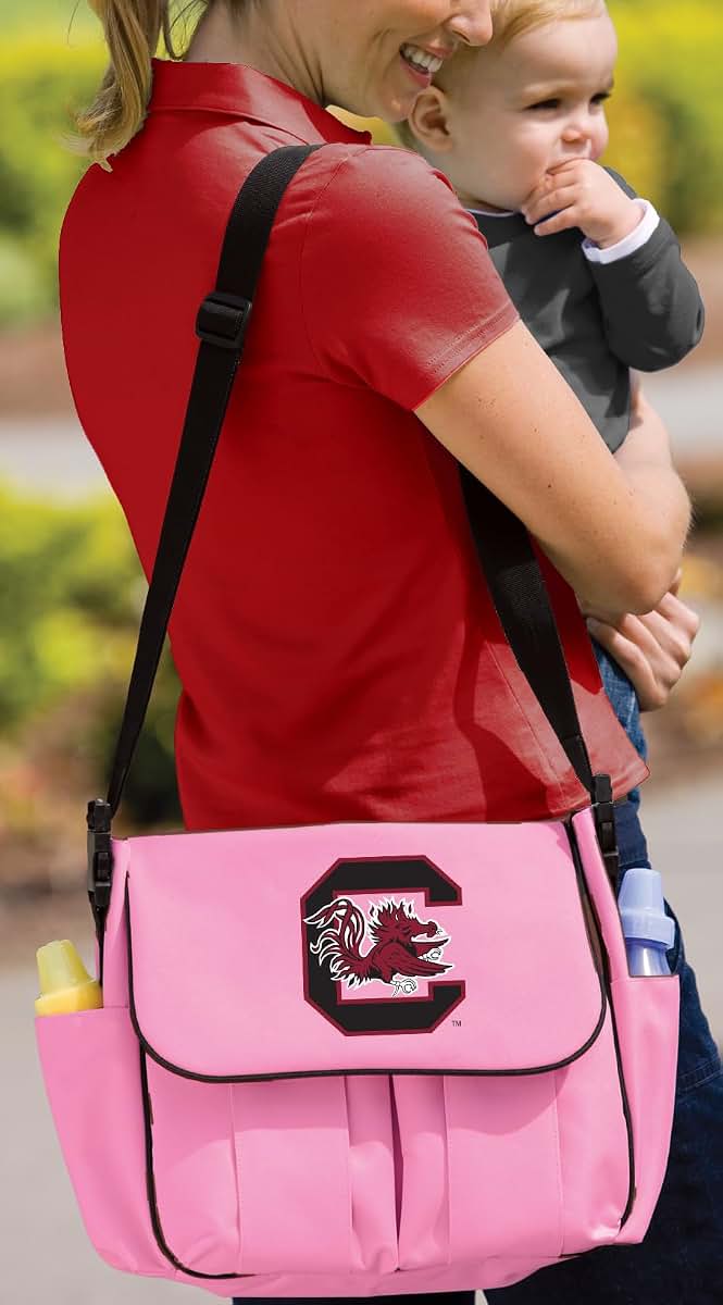 Broad Bay University Of South Carolina Diaper Bag With Changing Mat (photo 2)
