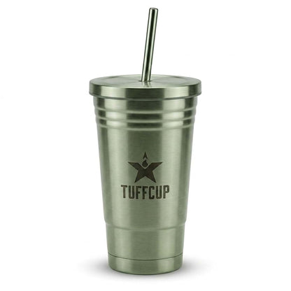 Tuffcup Double Wall Stainless Steel Cold Cup, 16 Ounces
