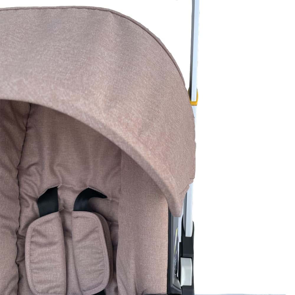 AICTIMO Seat Cushion Changing Kits Clothes, Sun Shade, Stroller Canopy Compatible with Doona Car Seat & Stroller (Brown) (photo 4)
