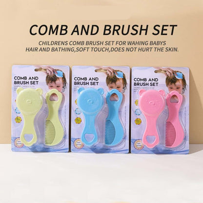 Yushtpo Infant Comb and Hairbrush Set