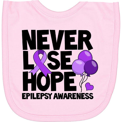 Inktastic Newborn Bib Epilepsy Awareness
