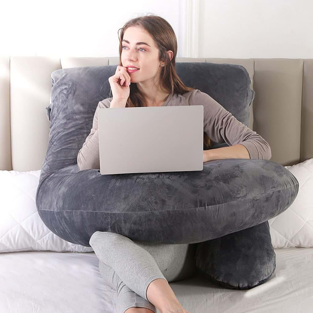 ZYYWX Pregnancy Pillow U-Shaped Full Body Support Pillow (photo 3)