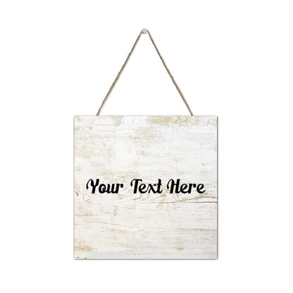 Customgiftshop Personalized Rustic Wooden Wall Plaque For Nursery