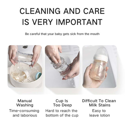 BAOK Electric Bottle Cleaning Brush Rotating Silicone Cleaner (photo 2)