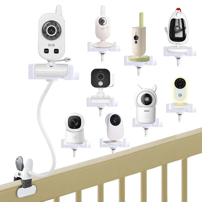 AoHkers Flexible Mount for Hellobaby Baby Monitor, Universal Baby Camera Holder for Vtimes/Momcozy, Mounting Bracket
