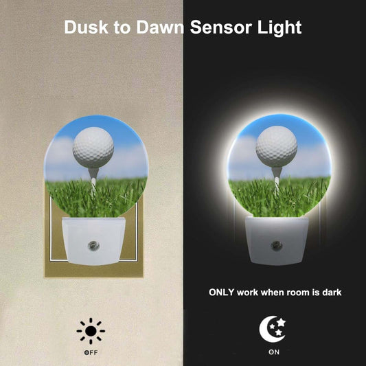 BabyOneStop EKOBLA Golf Ball Night Light Plug-In Wall Light