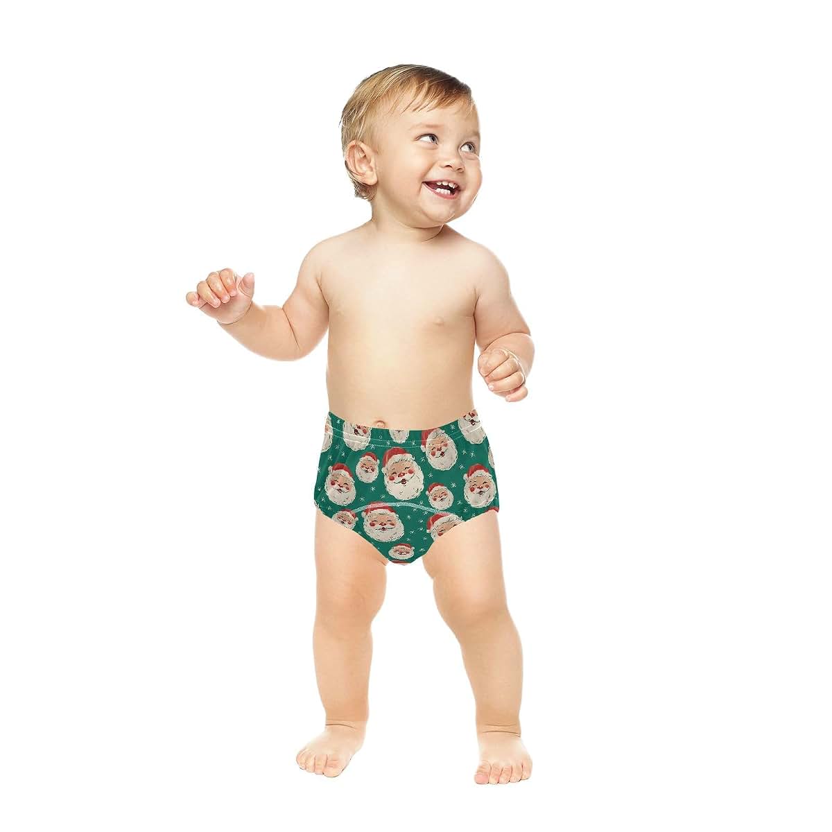 BabyOneStop Toddler Potty Training Underwear Santa Claus Face Cotton 2T-5T