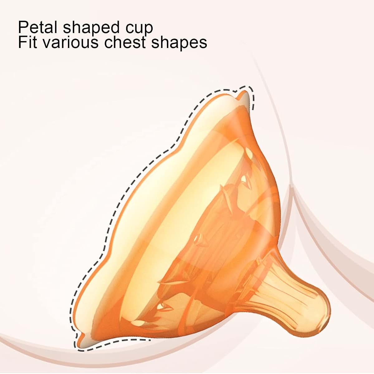 Silicone Double Suction Cup Covers for Breastfeeding Protection