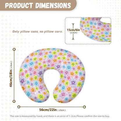 Tsvaga Floral Nursing Pillow Cover For Most Nursing Pillows
