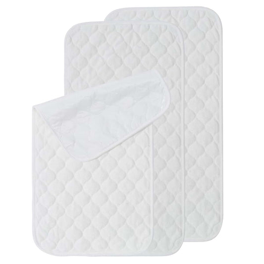 Sgqtqybk Diaper Changing Pad 3Pcs Waterproof Changing Mat 27x14'' Washable ＆ Reusable Cotton Travel Pad for Baby