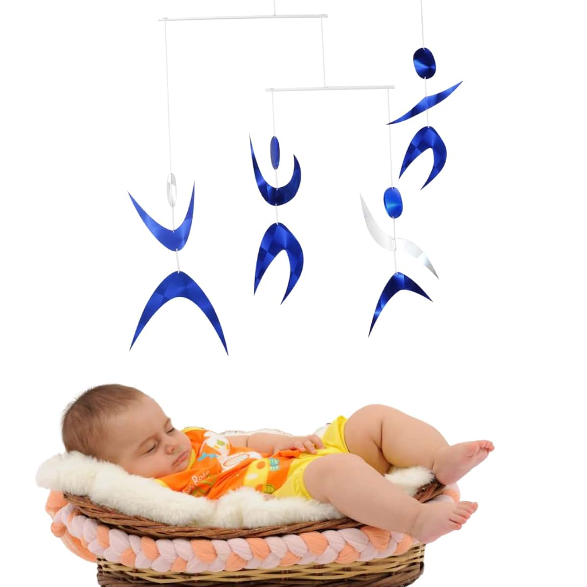 Barley Zone Montessori Mobile Set, 4-Piece Hanging Visual Collection (photo 3)