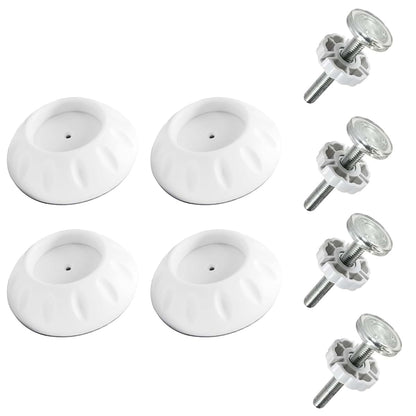 Fkereg 4 Pack Gate Wall Protector with M10 Threaded Spindle Rods