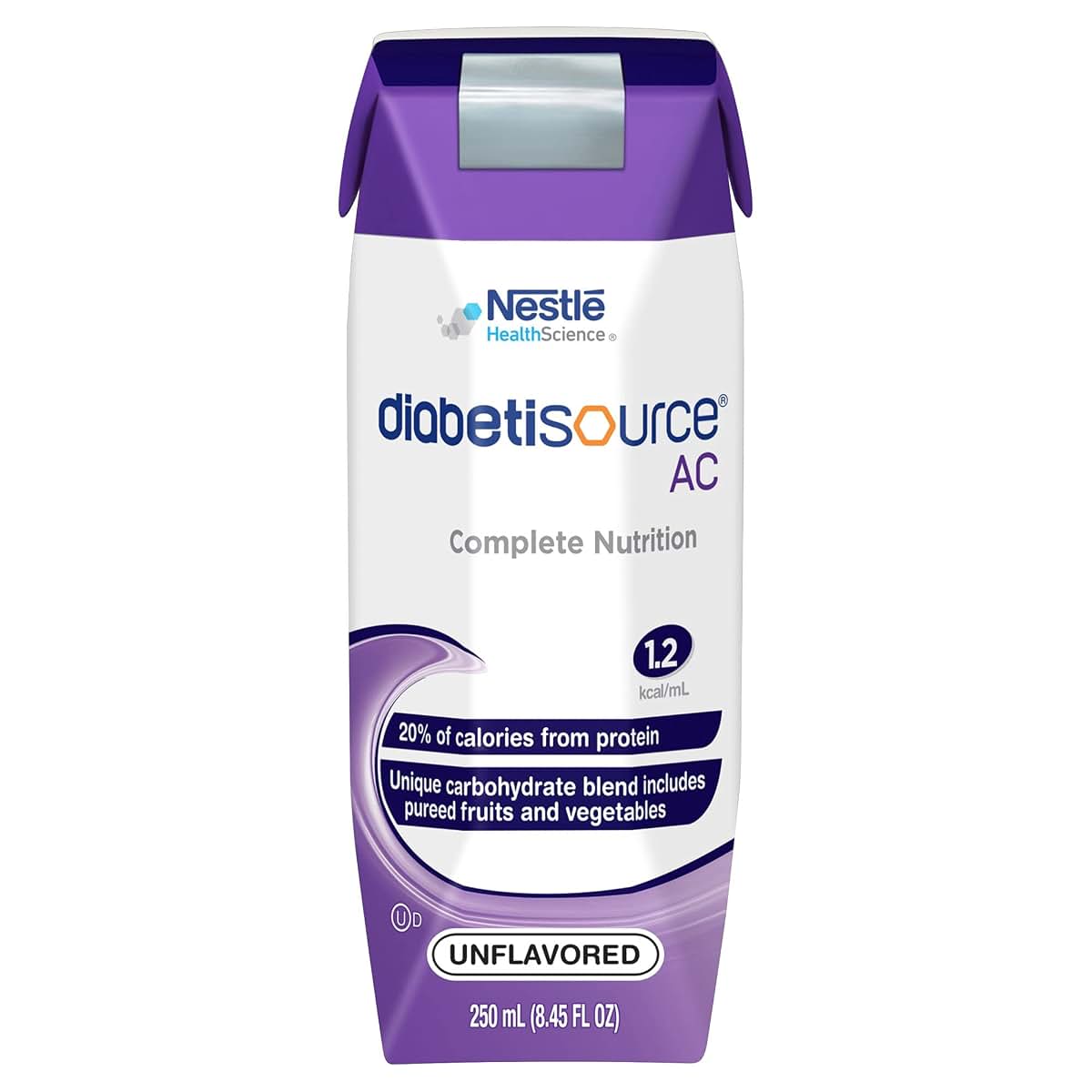 Diabetisource AC 250 mL Ready To Use Liquid Tube Feeding Formula