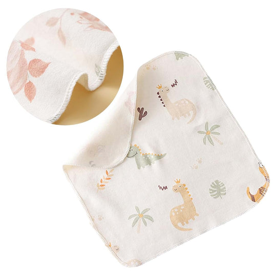 BabyOneStop Knitted Square Cotton Washcloth For Infants
