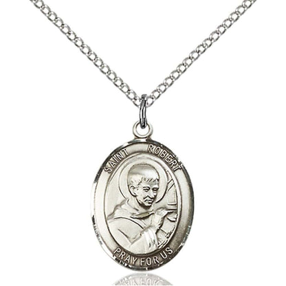 Bonyak St. Robert Bellarmine Pendant in Sterling Silver