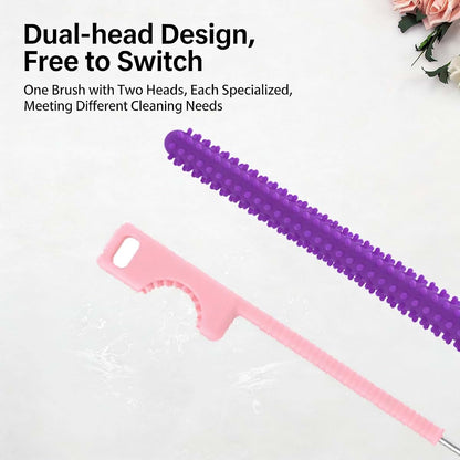 XAGMODSHN Silicone Straw Brushes Pack of 2 with Bendable Heads (photo 4)