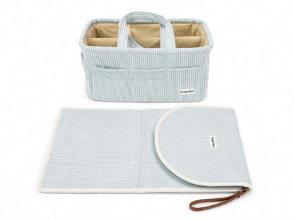 Snuggle Bean Diaper Caddy Organizer with Changing Pad Set (photo 4)