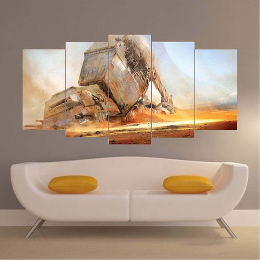 Wall Decals Imperial Walker Star Wars Wall Decal For Kids Rooms