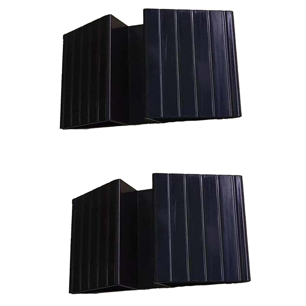 YUSHTPO 2Pc Pet Gate Fence Feet Triangular Stand